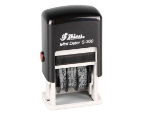 Self Inking Rubber Date Stamp, Dater