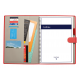 A4 Padfolio Folio Case Organiser Meeting Conference Folder with Notebook