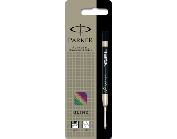 Parker Quink Black Ballpoint Gel Refill Medium S0881260