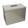 Cathedral A4 File Storage Box, Grey A4GY