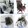 Lower Back Lumbar Support for Office Chair, Car Seat Backrest Mesh